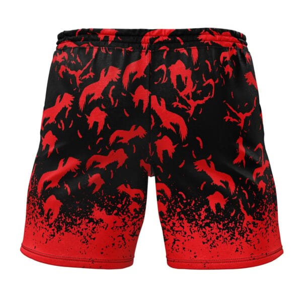 Anime Uchiha Symbol V2 Naruto Gym Shorts Anime