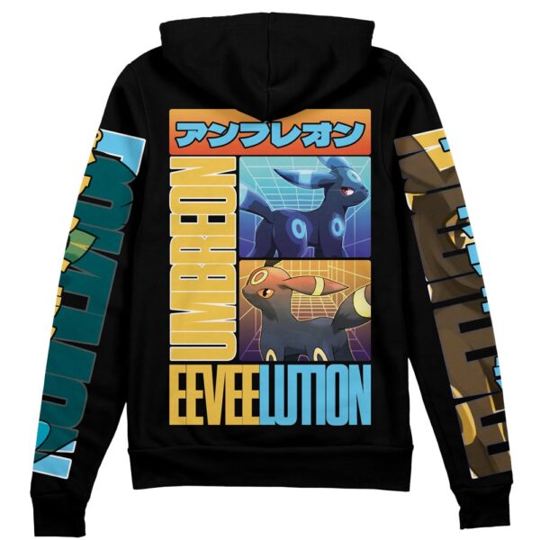 Umbreon Pokemon Streetwear Zip Hoodie Jacket