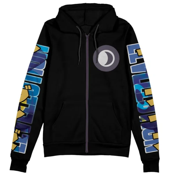 Umbreon V3 Pokemon Streetwear Zip Hoodie Jacket