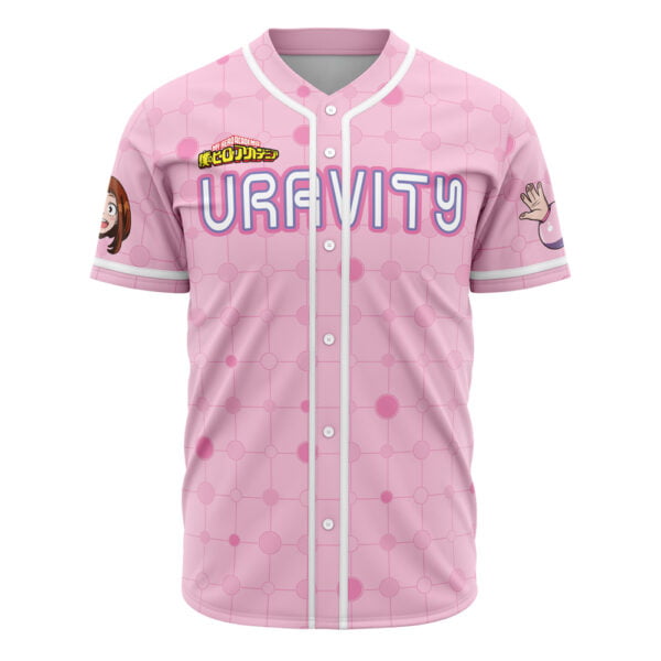 Anime Uraraka Ochako My Hero Academia Baseball Jersey