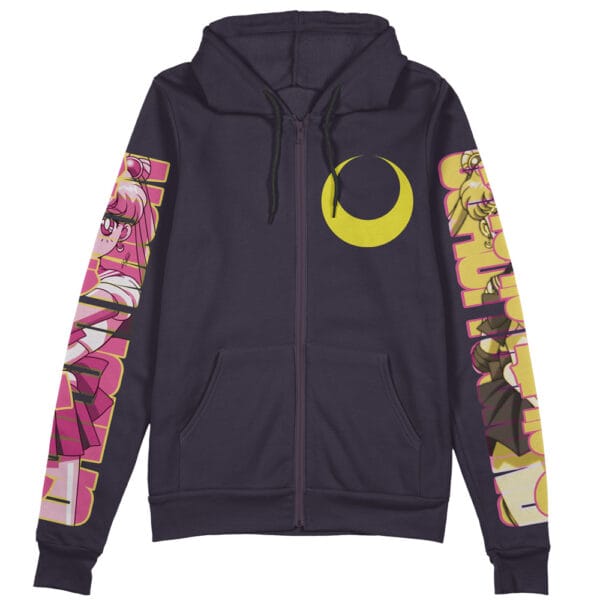 Usagi Tsukino Sailor Moon Streetwear Zip Hoodie Jacket