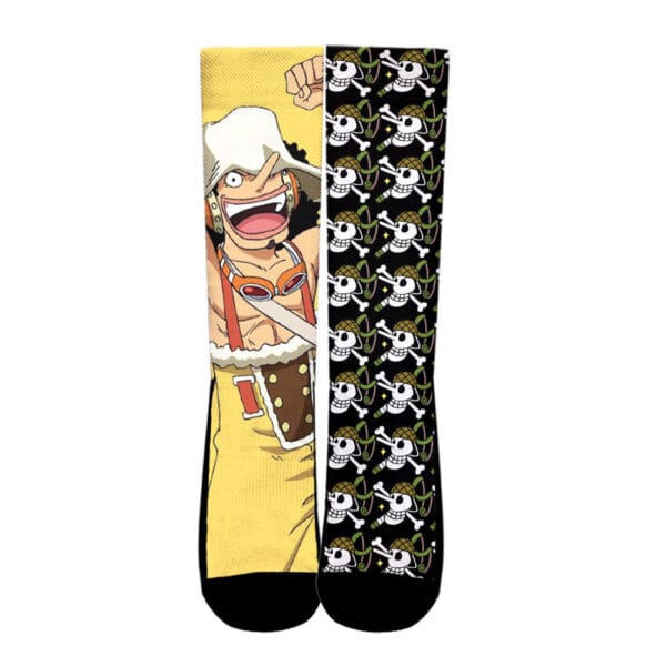 Usopp Socks One Piece Custom Anime Socks