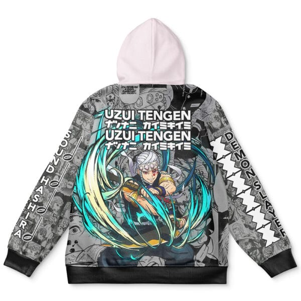 Uzui Tengen Manga Collage Demon Slayer Streetwear Hoodie