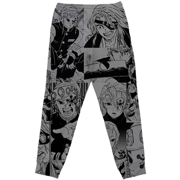 Anime Uzui Tengen Manga Collage Demon Slayer Streetwear Sweatpants