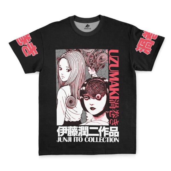 Uzumaki Junji Ito Collection Streetwear T Shirt