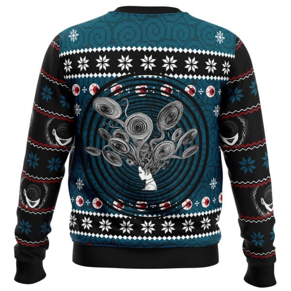 Anime Uzumaki Junji Ito Ugly Christmas Sweater