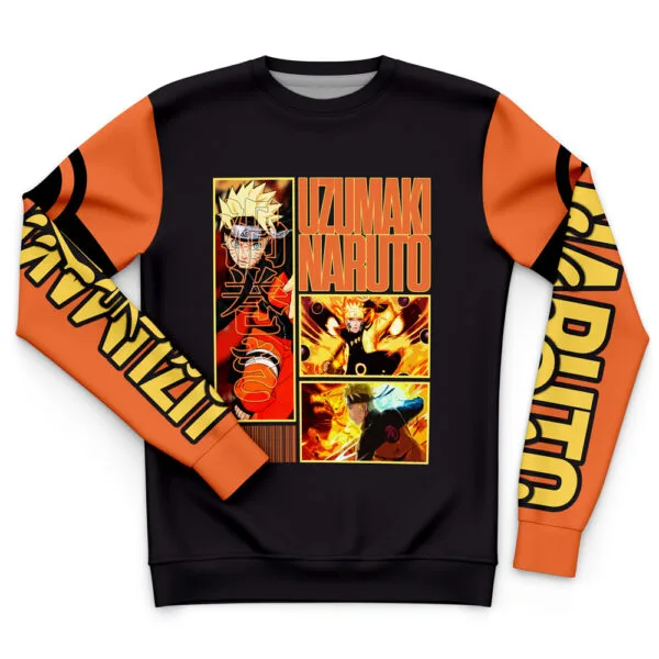 Anime Uzumaki Naruto Naruto Shippuden Streetwear Sweatshirt Anime