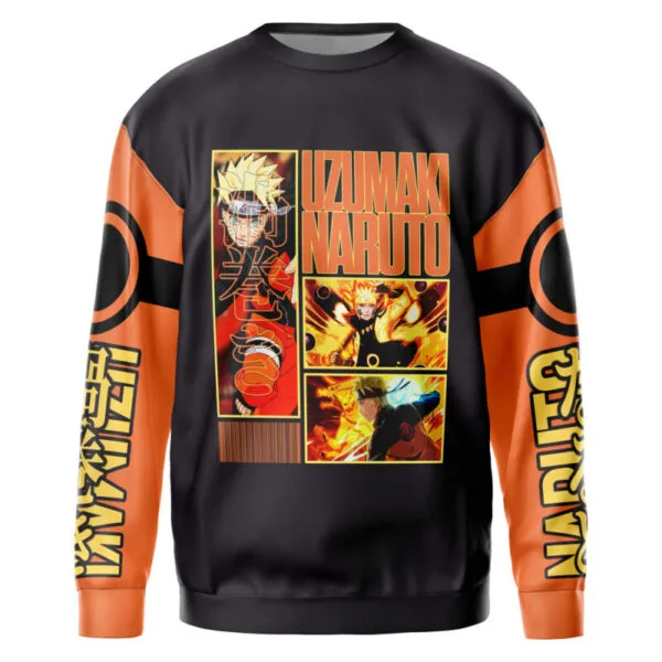 Anime Uzumaki Naruto Naruto Shippuden Streetwear Sweatshirt Anime
