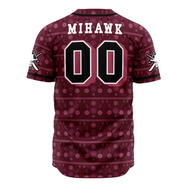 Warlords Mihawk One Piece Baseball Jersey