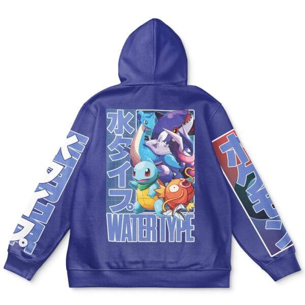 Water Type Pokemon Streetwear Hoodie