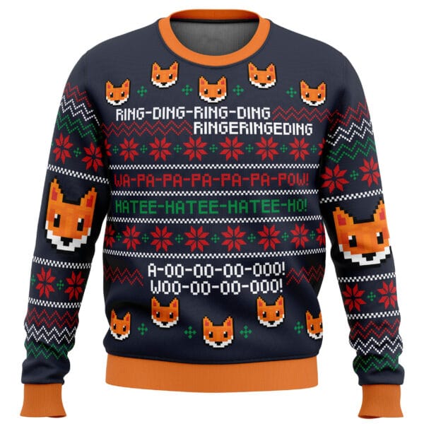 What Does The Fox Say Christmas Sweater