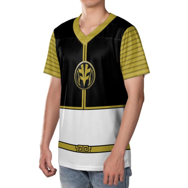 White Ranger Mighty Morphin Power Rangers Soccer Jersey