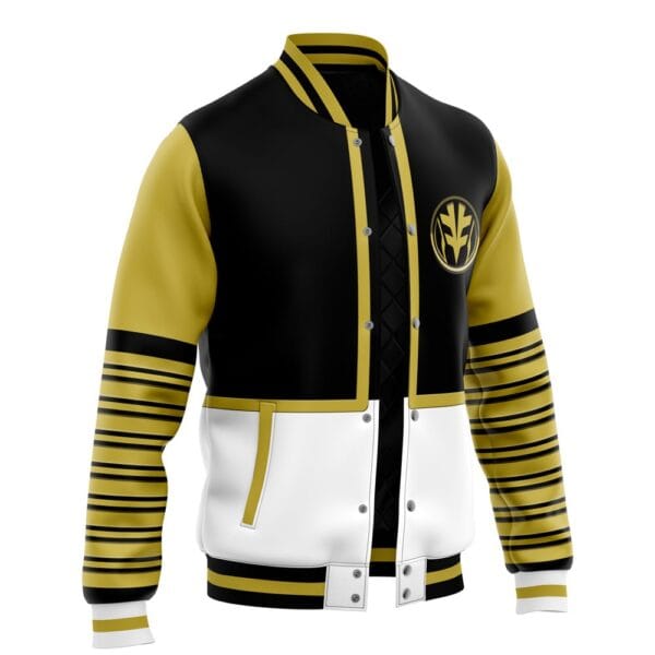 White Ranger Mighty Morphin Power Rangers Varsity Jacket