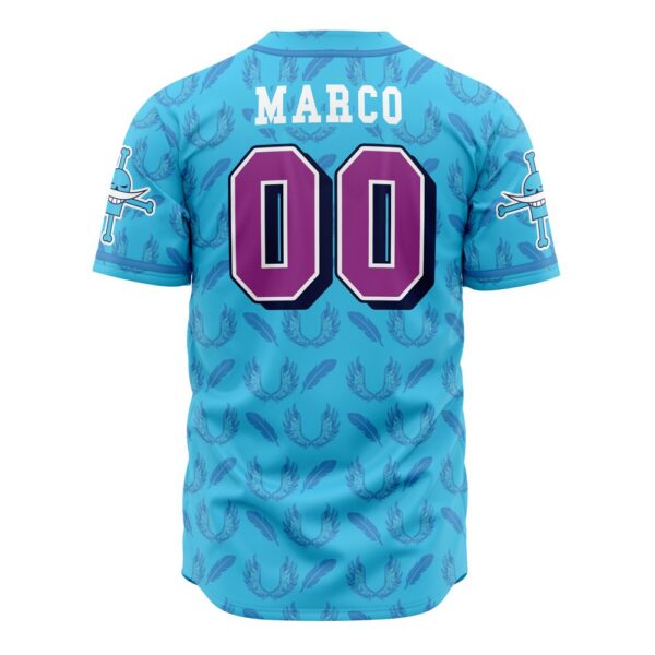 Whitebeard Pirates Marco One Piece Baseball Jersey