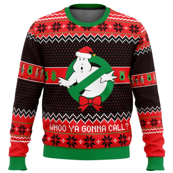 Who You Gonna Call Ghostbusters Christmas Sweater