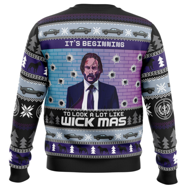 Wick Mas John Wick Ugly Christmas Sweater