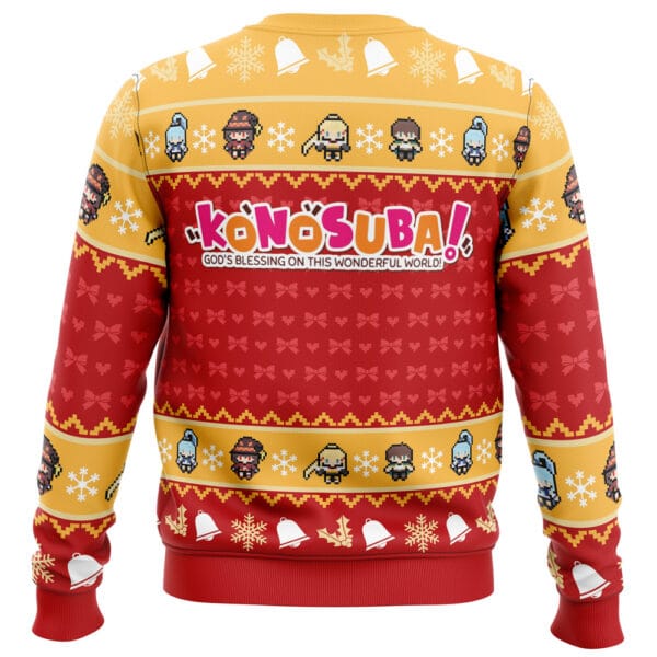 Anime Wonderful Christmas Konosuba Ugly Christmas Sweater