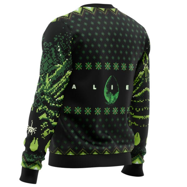 Xenomorph Alien Ugly Christmas Sweater