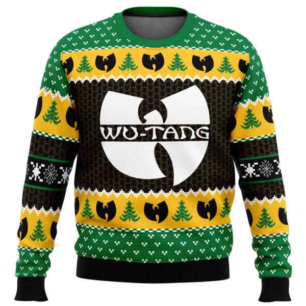 Yah Its Christmas Time Yo Wu Tang Clan Ugly Christmas Sweater