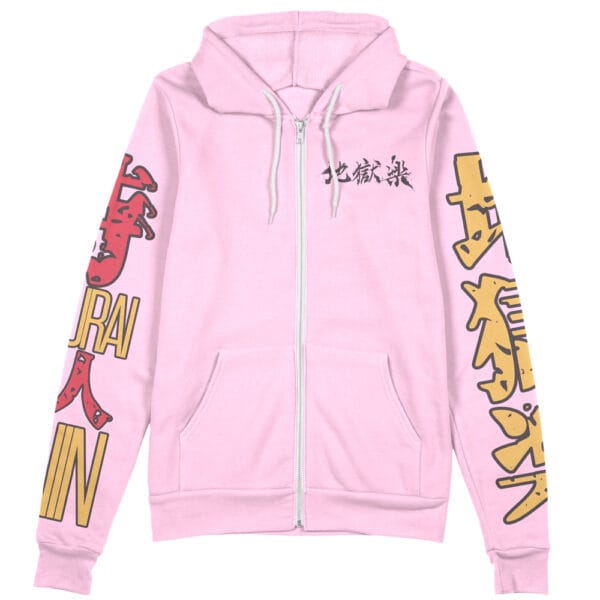 Yamada Asaemon Sagiri Hells Paradise Streetwear Zip Hoodie Jacket