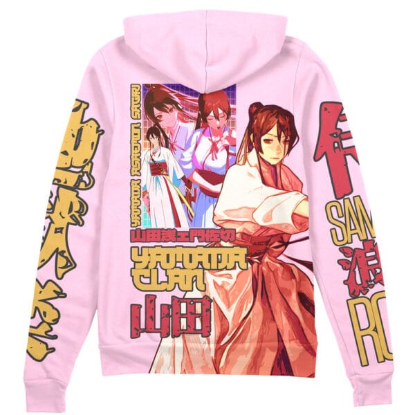 Yamada Asaemon Sagiri Hells Paradise Streetwear Zip Hoodie Jacket