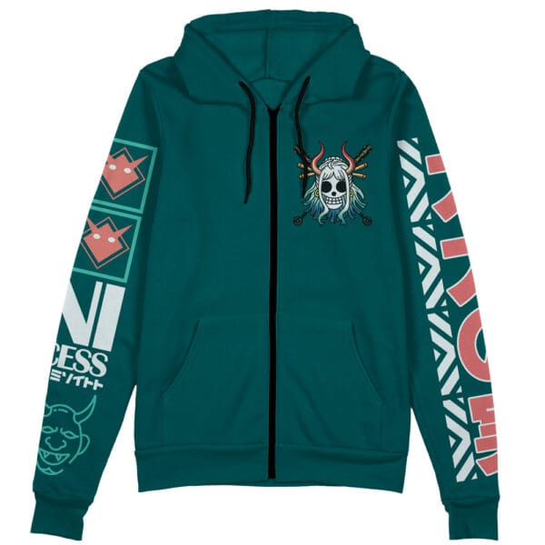 Yamato One Piece Streetwear Zip Hoodie Jacket