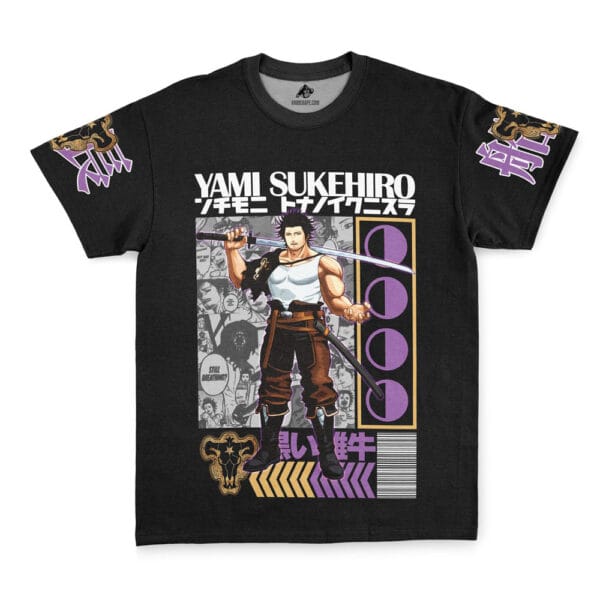 Yami Sukehiro V2 Black Clover Streetwear T Shirt