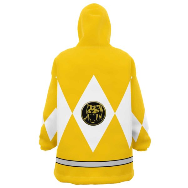 Yellow Ranger Mighty Morphin Power Rangers Snug Oversized Blanket Hoodie