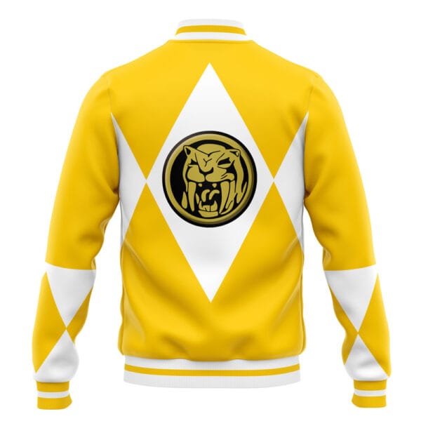 Yellow Ranger Mighty Morphin Power Rangers Varsity Jacket