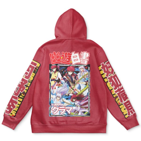 Anime Yoko Kurama Yuyu Hakusho Streetwear Hoodie