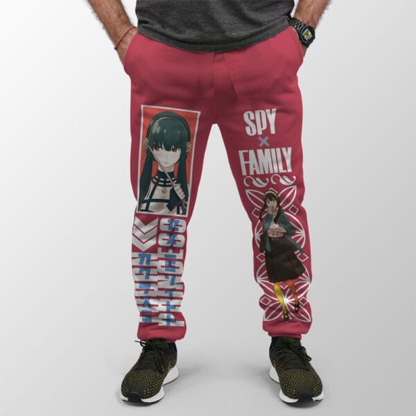 Anime Yor Forger Spy X Family Streetwear Sweatpants