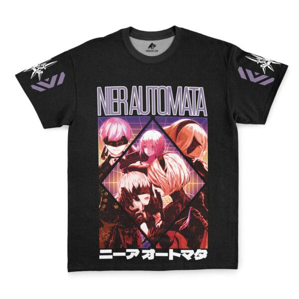 Yorha Units Nier Automata Streetwear T Shirt