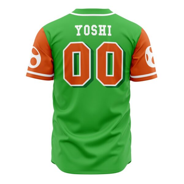 Yoshi Squad Super Mario Bros Baseball Jersey