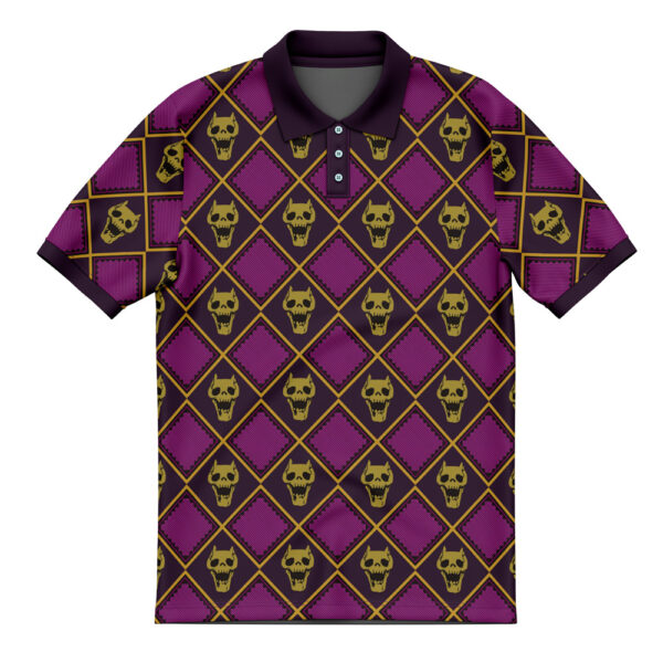 Anime Yoshikage Kira Killer Queen Jojos Bizarre Adventure Polo Shirt Anime