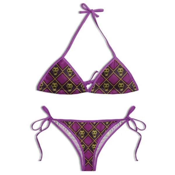 Anime Yoshikage Kira Killer Queen Jojos Bizarre Adventure String Bikini For Women Anime