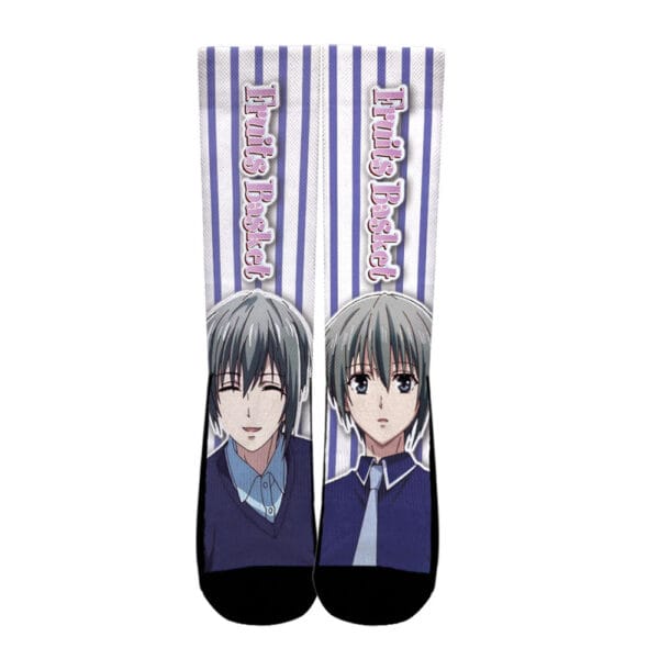 Anime Yuki Sohma Socks Fruits Basket Custom Anime Socks