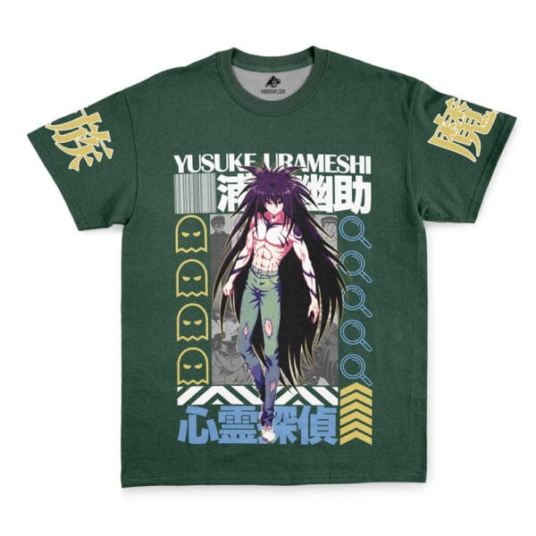 Yusuke Urameshi V2 Yuyu Hakusho Streetwear T Shirt