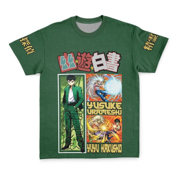 Anime Yusuke Urameshi Yuyu Hakusho Streetwear Tshirt