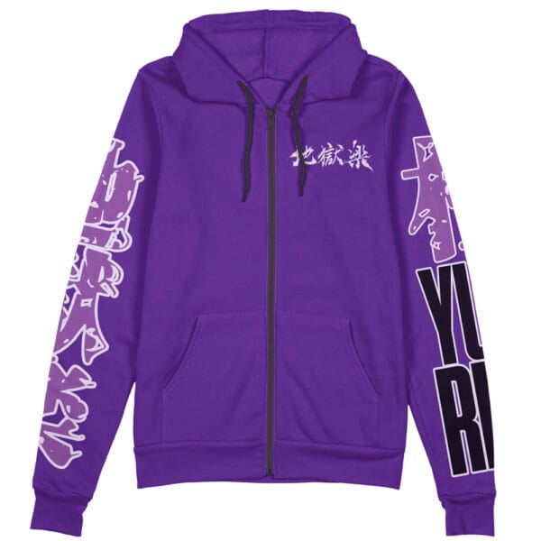 Yuzuriha Hells Paradise Streetwear Zip Hoodie Jacket