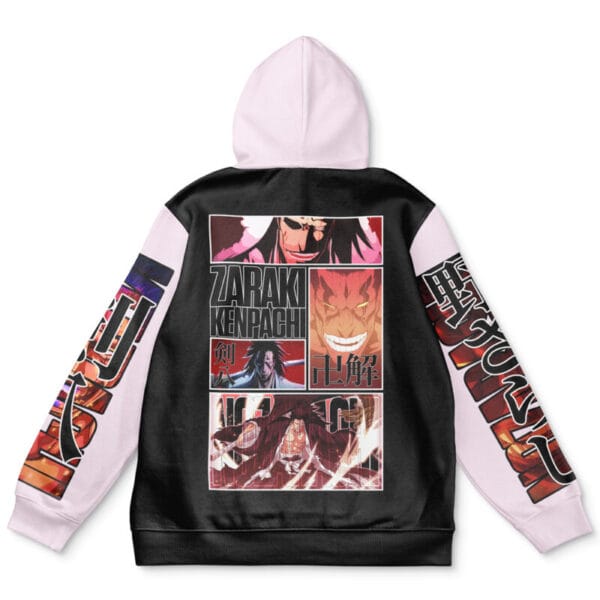 Anime Zaraki Kenpachi Tybwa Bleach Streetwear Hoodie Anime