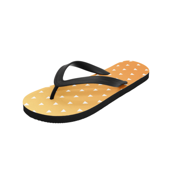 Anime Zenitsu Agatsuma Demon Slayer Custom Flip Flops