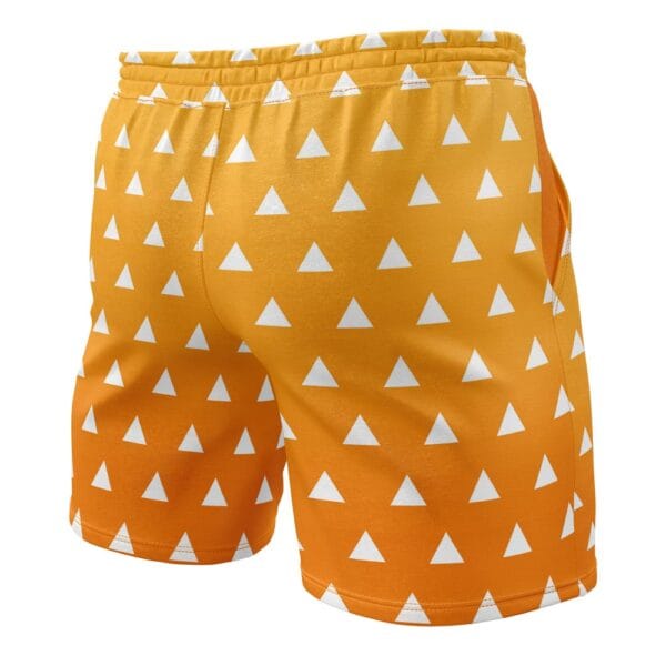 New Zenitsu Agatsuma Demon Slayer Gym Shorts