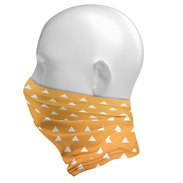 Anime Zenitsu Agatsuma Demon Slayer Neck Gaiter