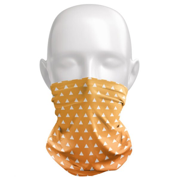 Anime Zenitsu Agatsuma Demon Slayer Neck Gaiter