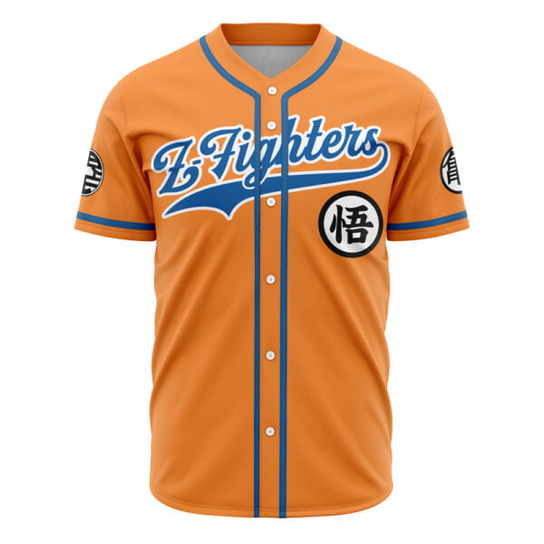 Zfighters Goku Dragon Ball Z Baseball Jersey