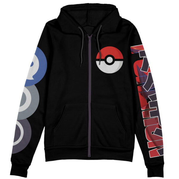 Zoroark Pokemon Streetwear Zip Hoodie Jacket